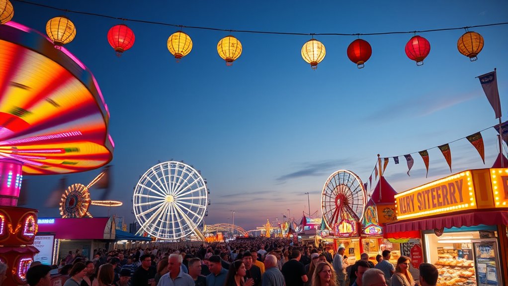 vibrant festivals and events