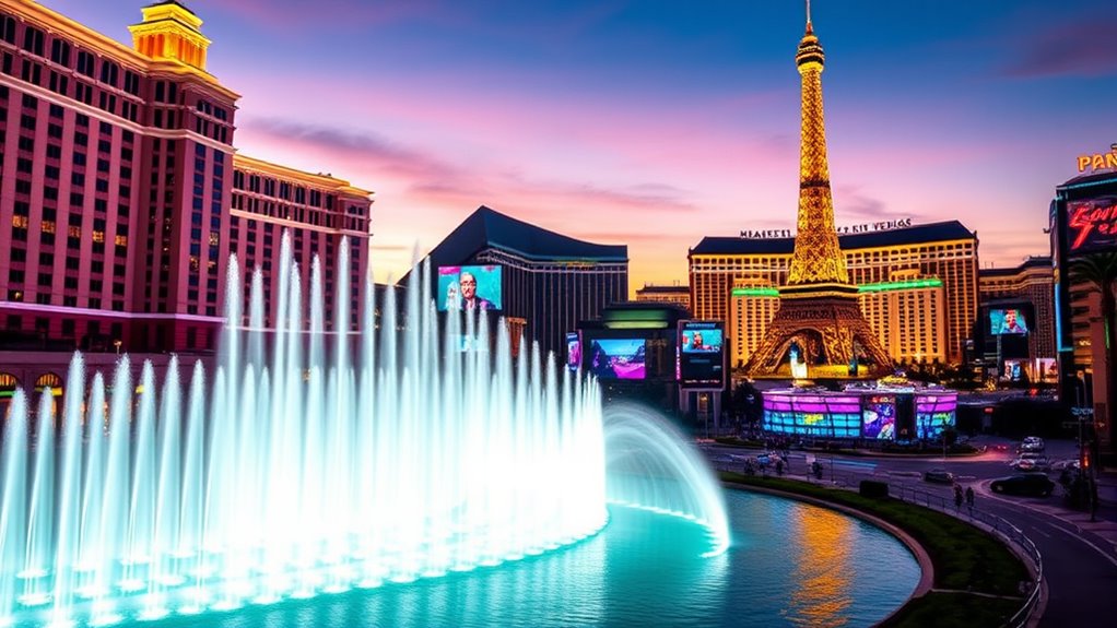 vibrant las vegas attractions