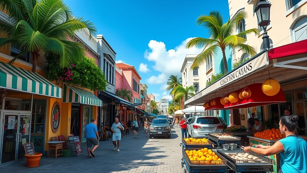 vibrant markets and dining