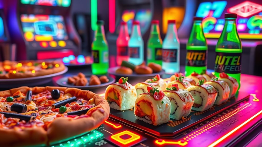 video game food cultures