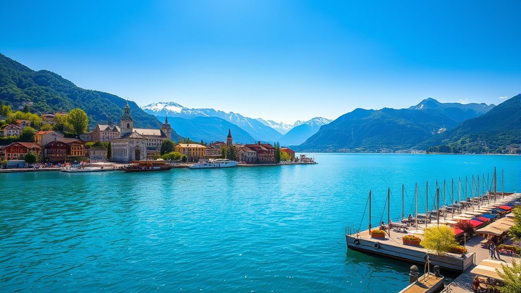 vineyards towns views