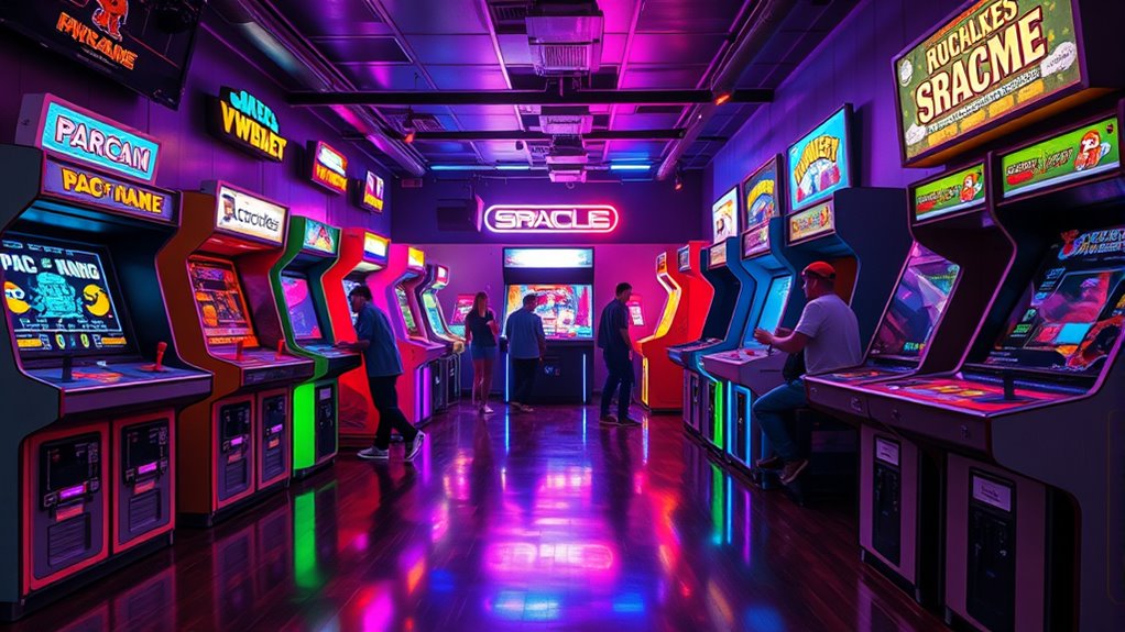vintage arcade gaming experiences