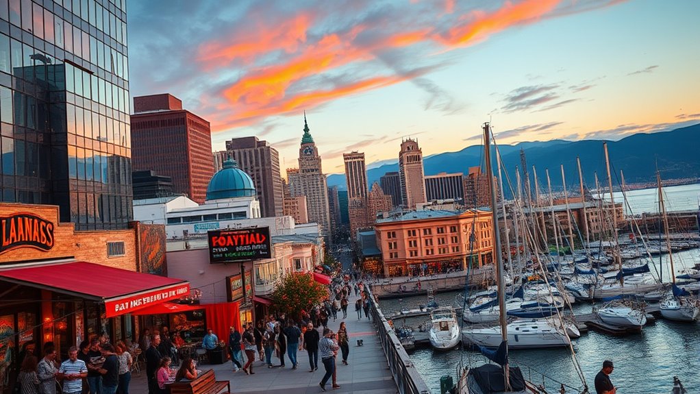 west coast urban cultural scene