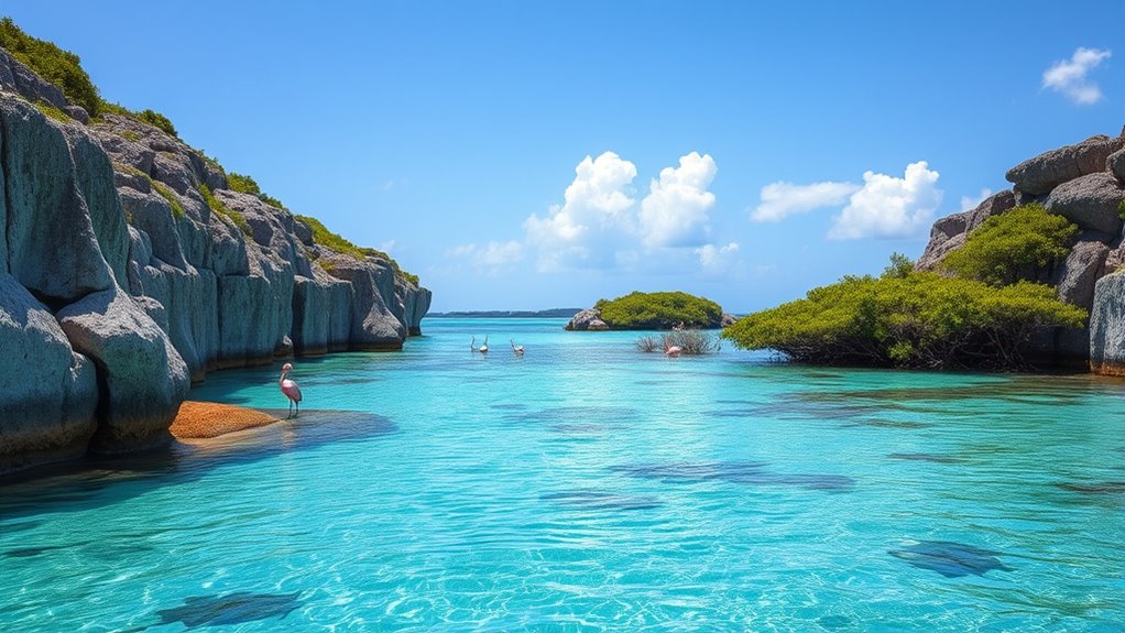 wildlife reserves and caves