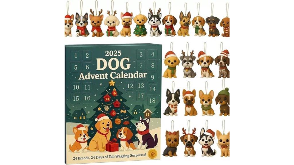 dog themed christmas countdown