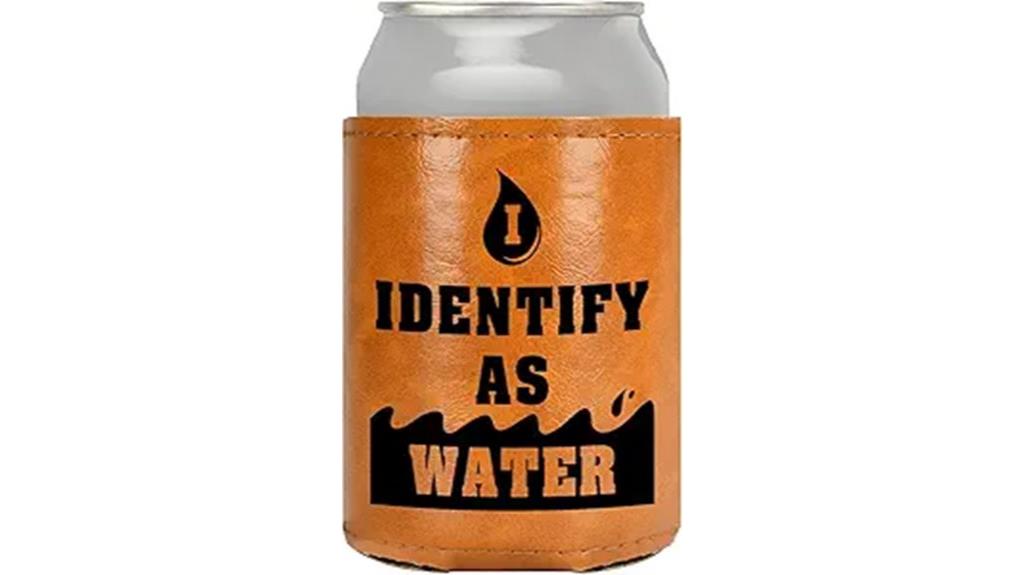 leather cooler gift idea