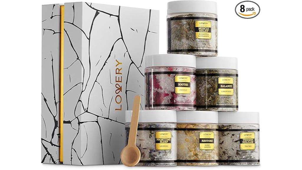 luxury bath salt gift