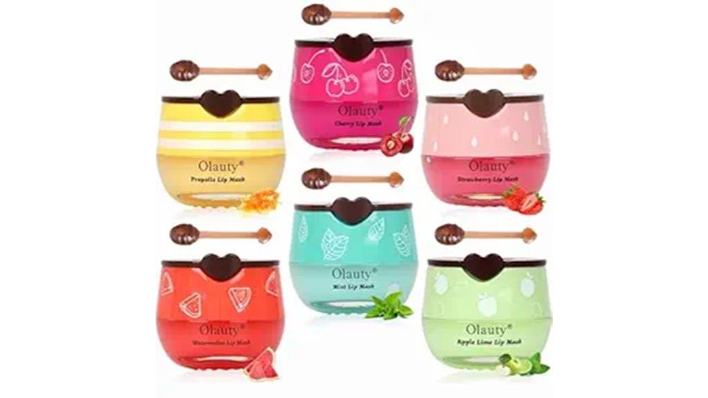 six lip balm set