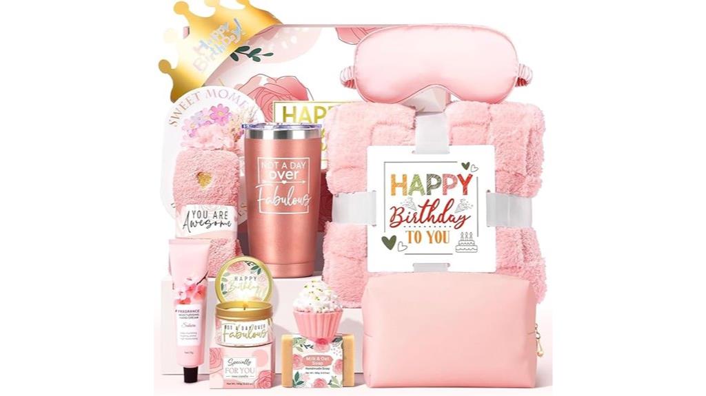 spa self care gift set