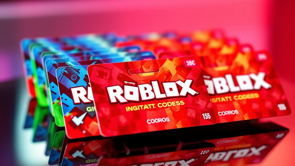 top roblox gift card codes
