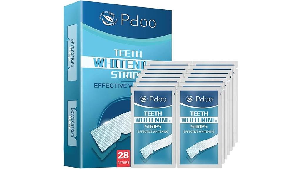 twenty eight tooth whitening strips