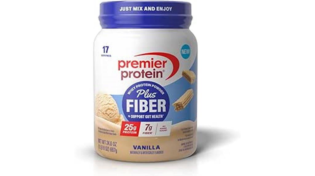 vanilla protein fiber powder