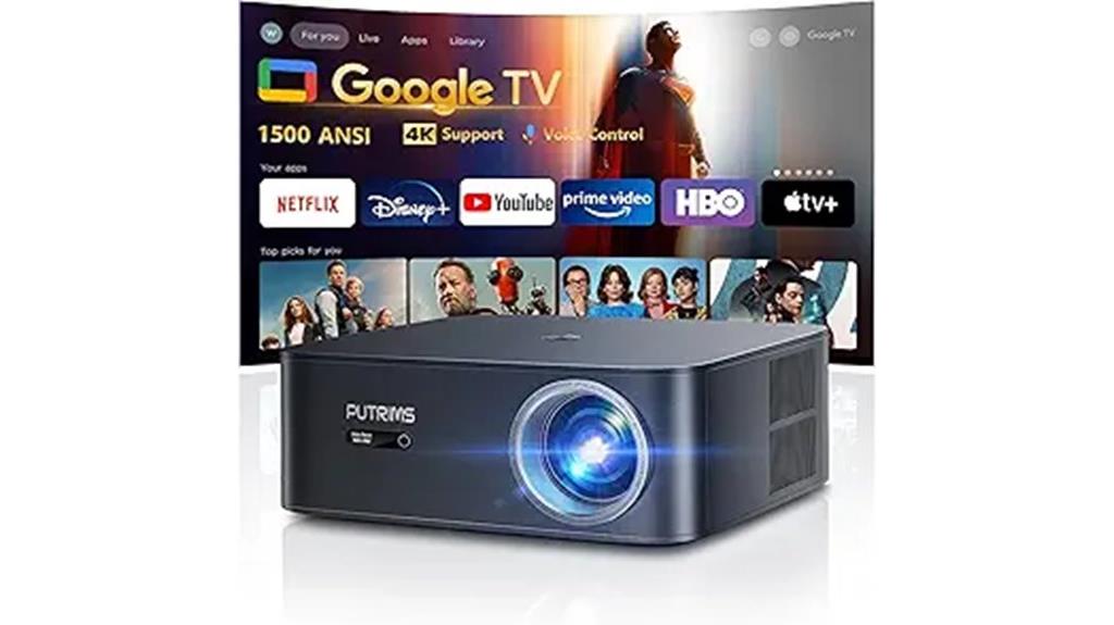 wifi 6 bluetooth smartprojector