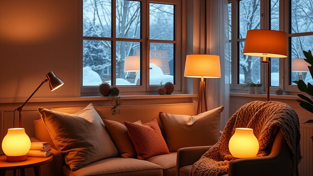 winter mood boosting lamps
