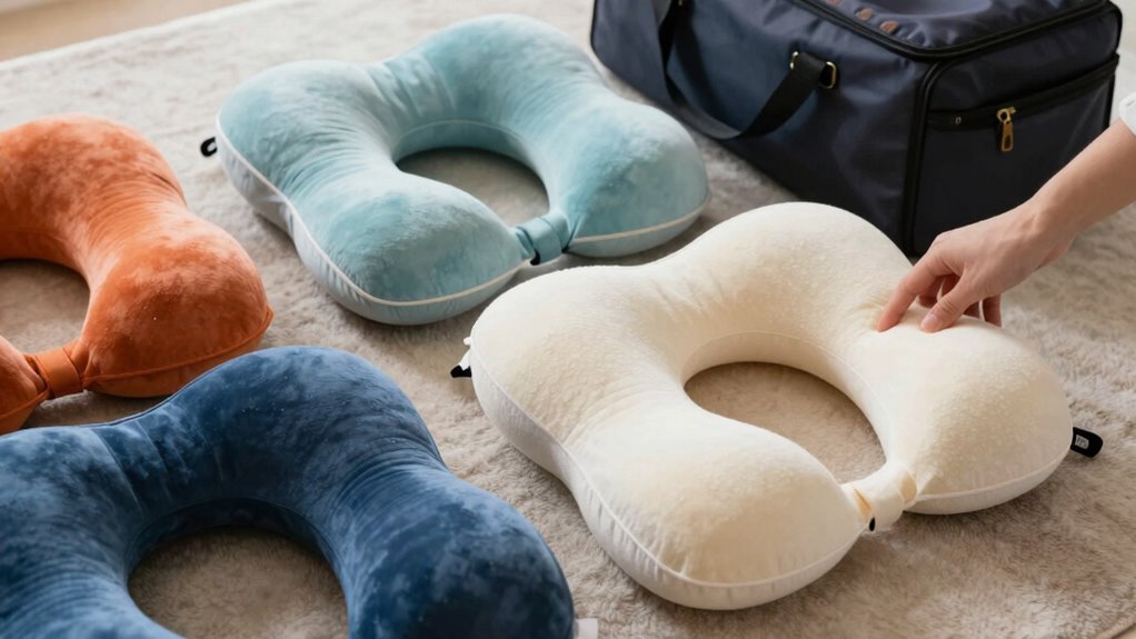choosing the right travel pillow