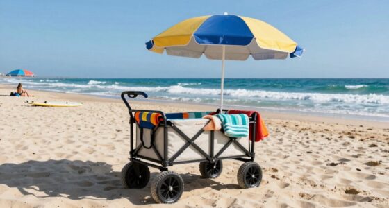 coastal travelers beach cart upgrade