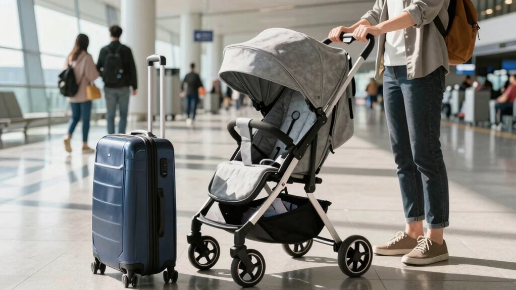 compact lightweight travel stroller