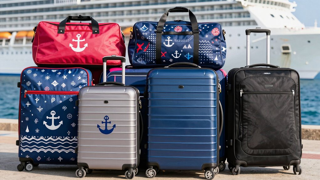 cruise luggage vs flight luggage