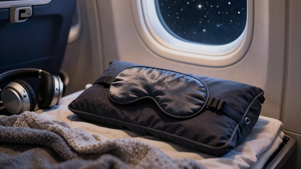 enhance travel sleep comfort