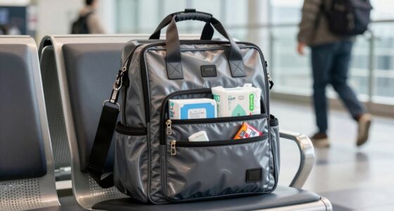 essential airport diaper bag features