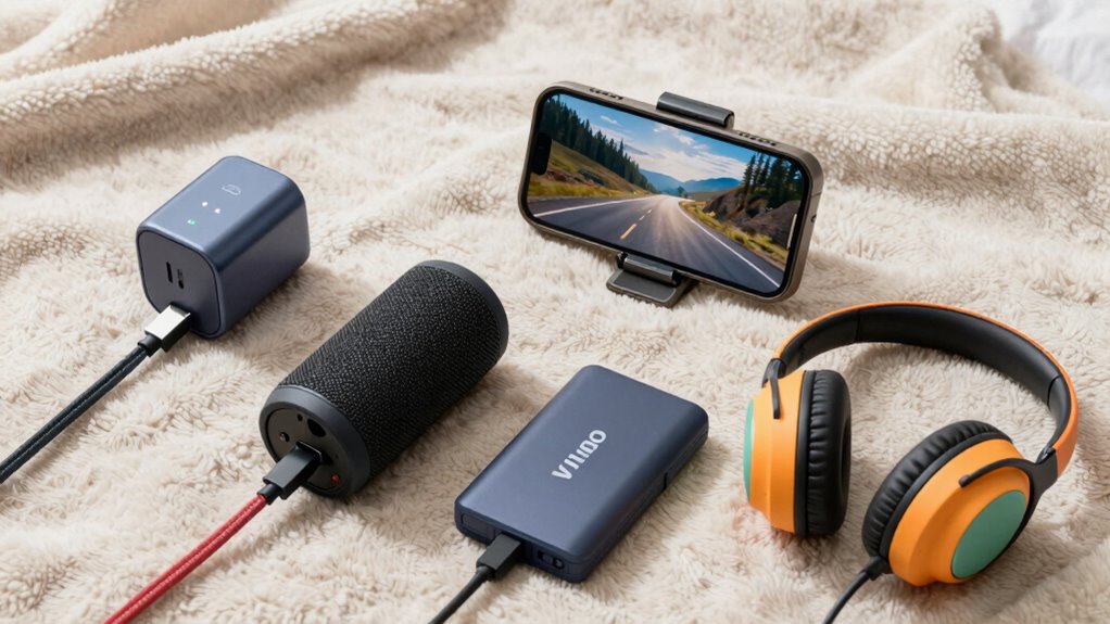 essential tech for road trips
