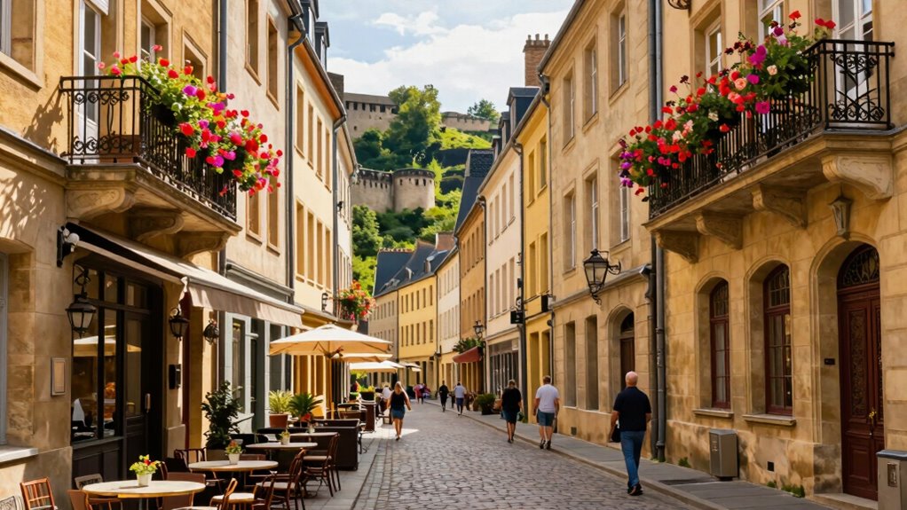 exploring luxembourg on foot