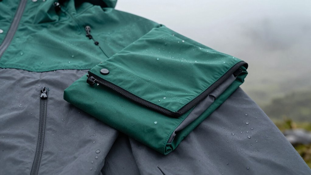 lightweight packable rain protection