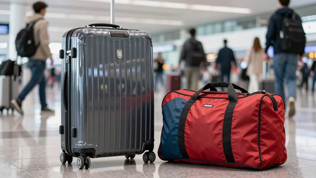 luggage durability and flexibility