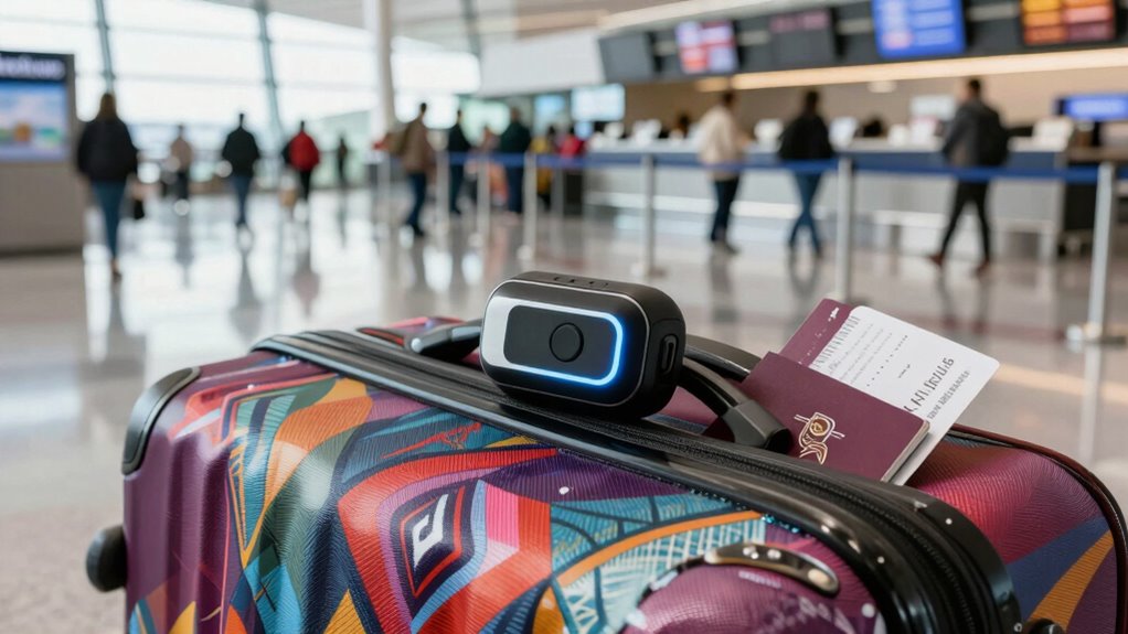 luggage tracking ensures peace