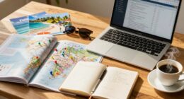 organized travel preparation process