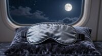 overnight flight sleep enhancement