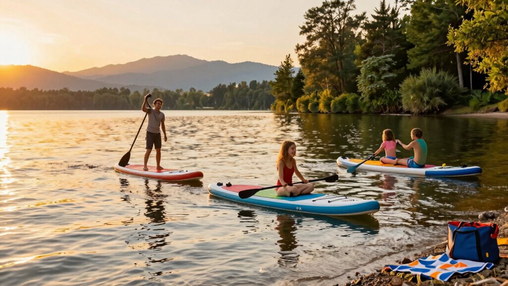 portable inflatable paddle boards