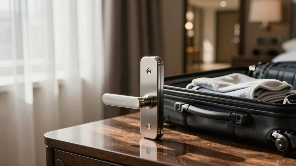 portable locks enhance security