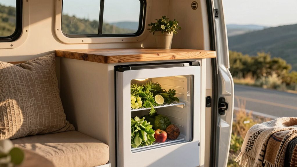 refrigeration options for van life