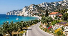 relaxed greece travel routes