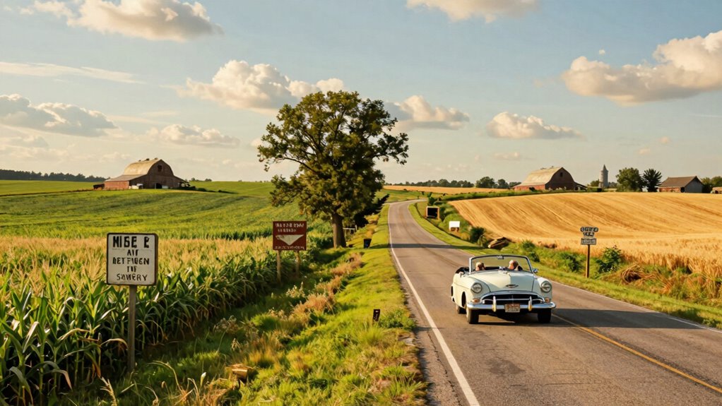 relaxed indiana road trip