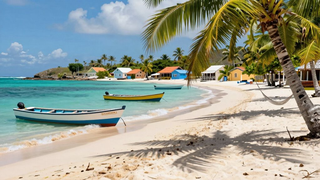 relaxing caribbean island retreat