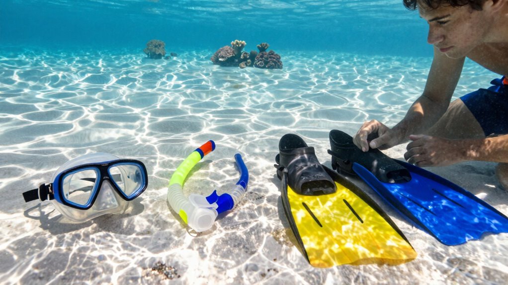 select comfortable snorkel equipment