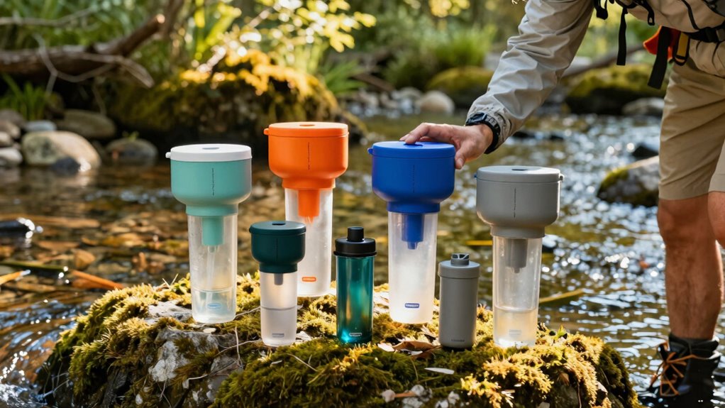 selecting portable water filters