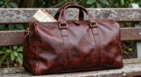 stylish functional leather travel
