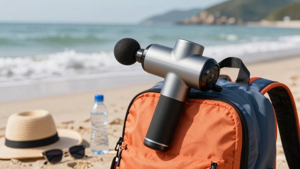 travel comfort with massage guns