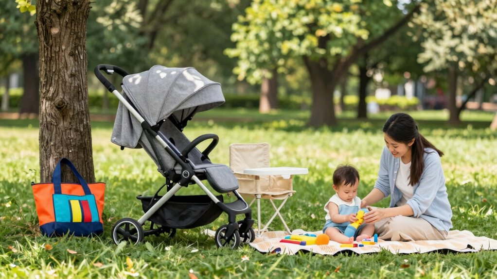 travel light with baby