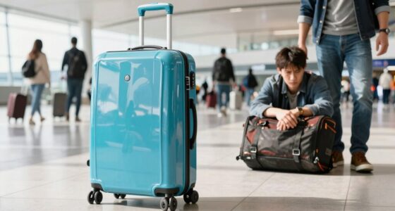 travel smart with lightweight luggage
