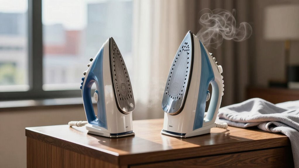 travel steamers vs irons