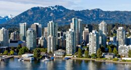 urban development amidst nature