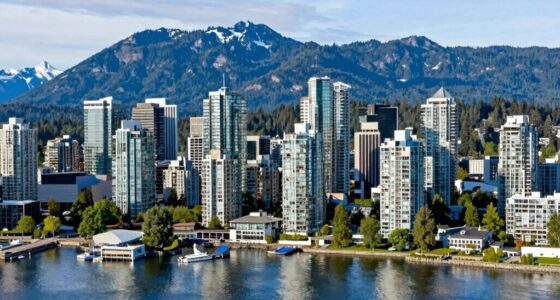 urban development amidst nature