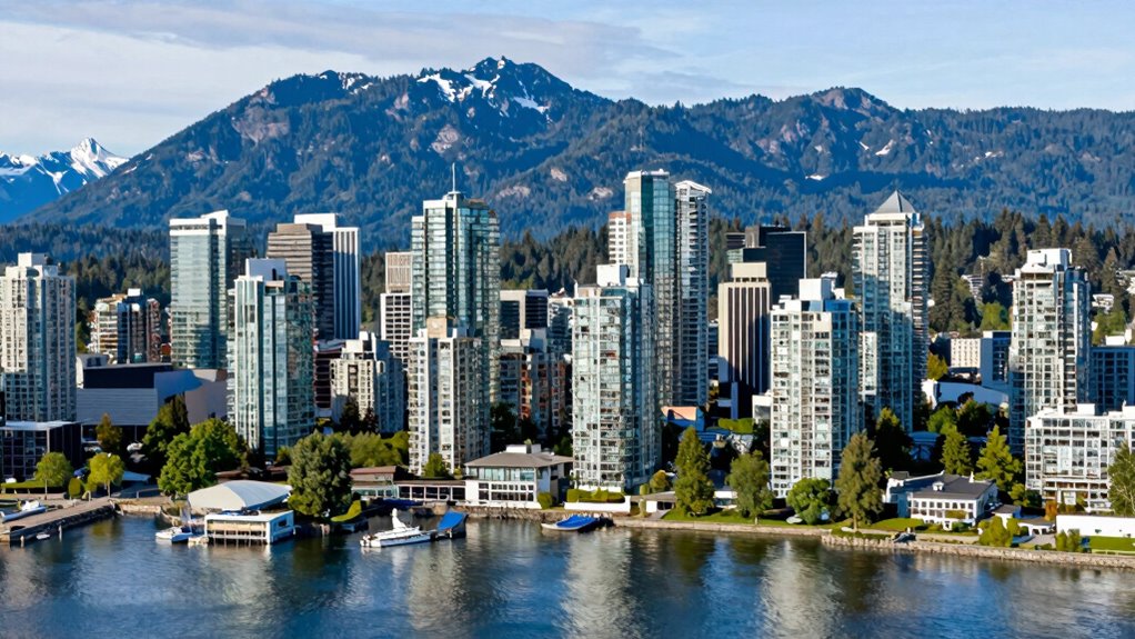 urban development amidst nature