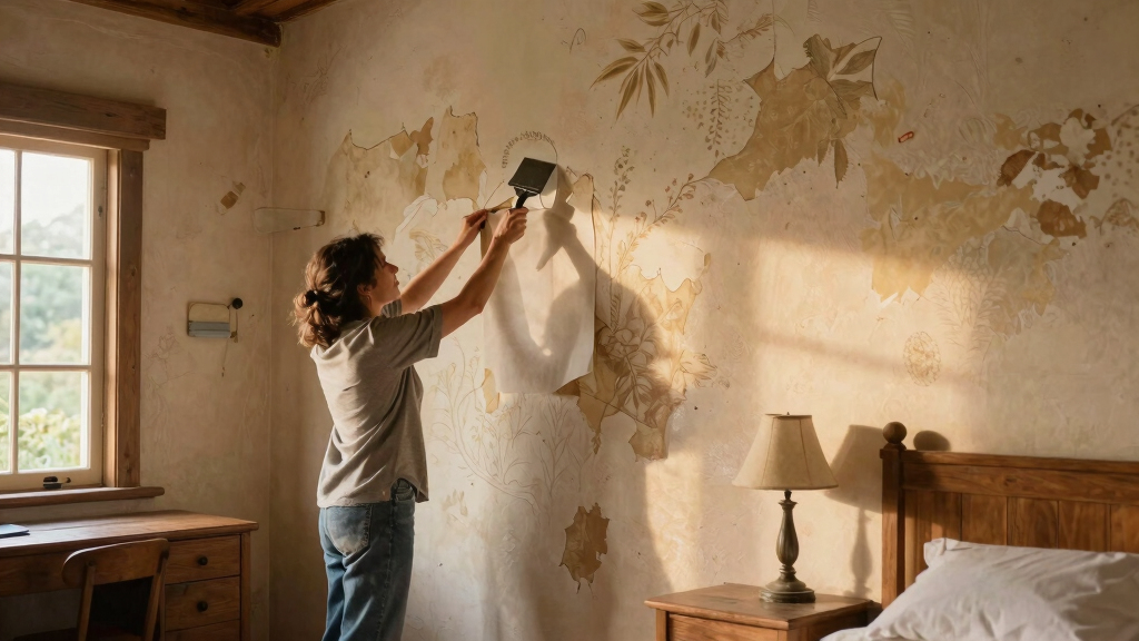 Airbnb guests check into their rental to find startling discovery on wall