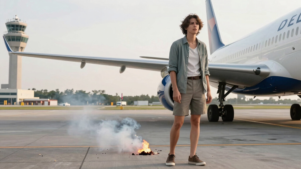 Delta Flight Hit By Firework While Landing At Midway Airport On Fourth Of July