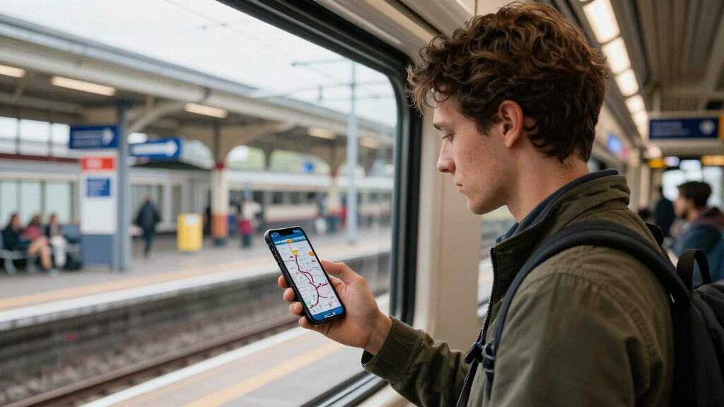 Real-time Map Of Great Britain's Rail Network